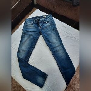 Level 99 Women's Skinny Jeans - Dark Blue
